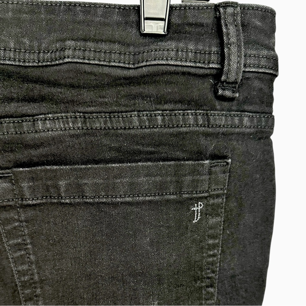 THE PERFECT JEAN NYC / Black Washed Out Slim Thick / W 33 L 30 - Picture 14 of 16